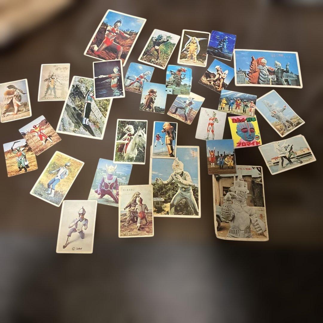 昭和30年代後半～40年代前半向け★ウルトラマン系多め★懐かしカード★ゾーン