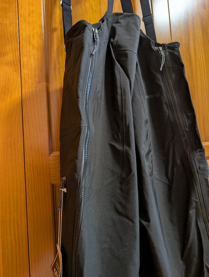 Patagonia メンズ・アントラックド・ビブ ブラック L