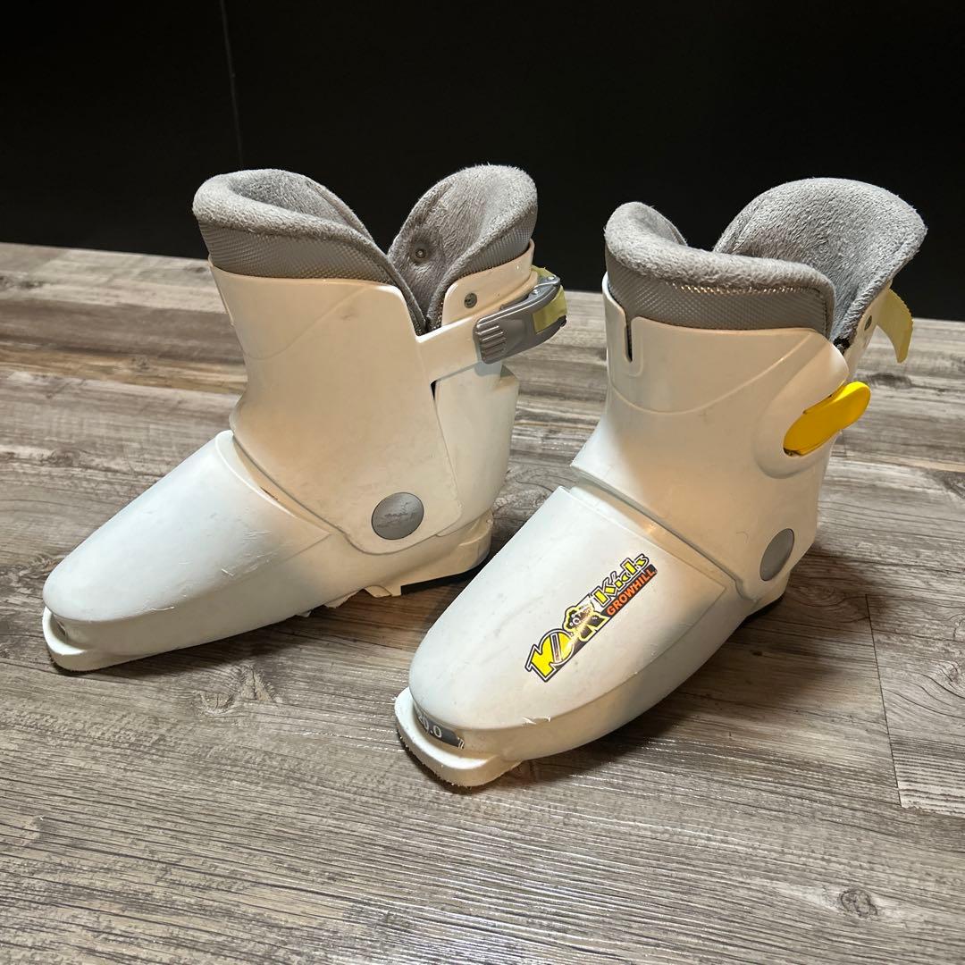 スキーセット　板100cm・ブーツ20cm・ストック90cm キッズ、ジュニア