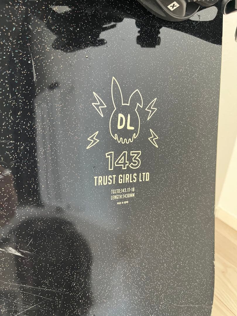 Death Label スノーボード板　143cm セット　FLUX