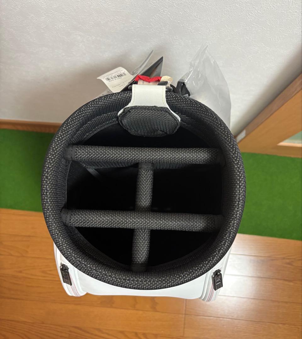 Titleist キャディーバッグ ホワイト 軽量9型 TB23ACBA-16