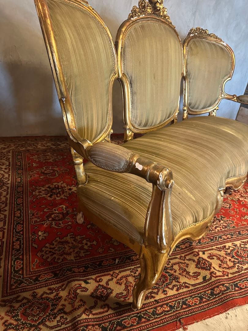 【やっちゃん】ルイ15世　ソファースタジオ　撮影　ディスプレイ用