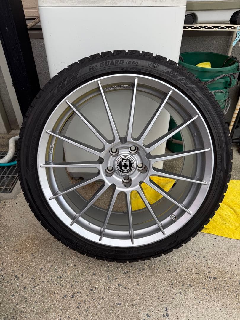 HRE 20インチ ホイールセット 横浜スタッドレスタイヤ