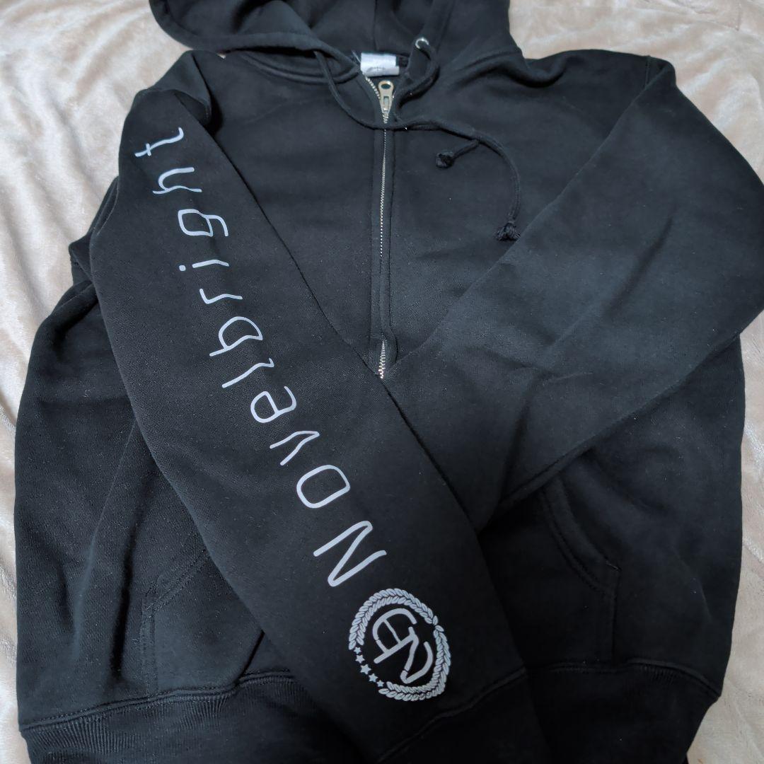 Novelbright ジップアップパーカー ブラック Mサイズ