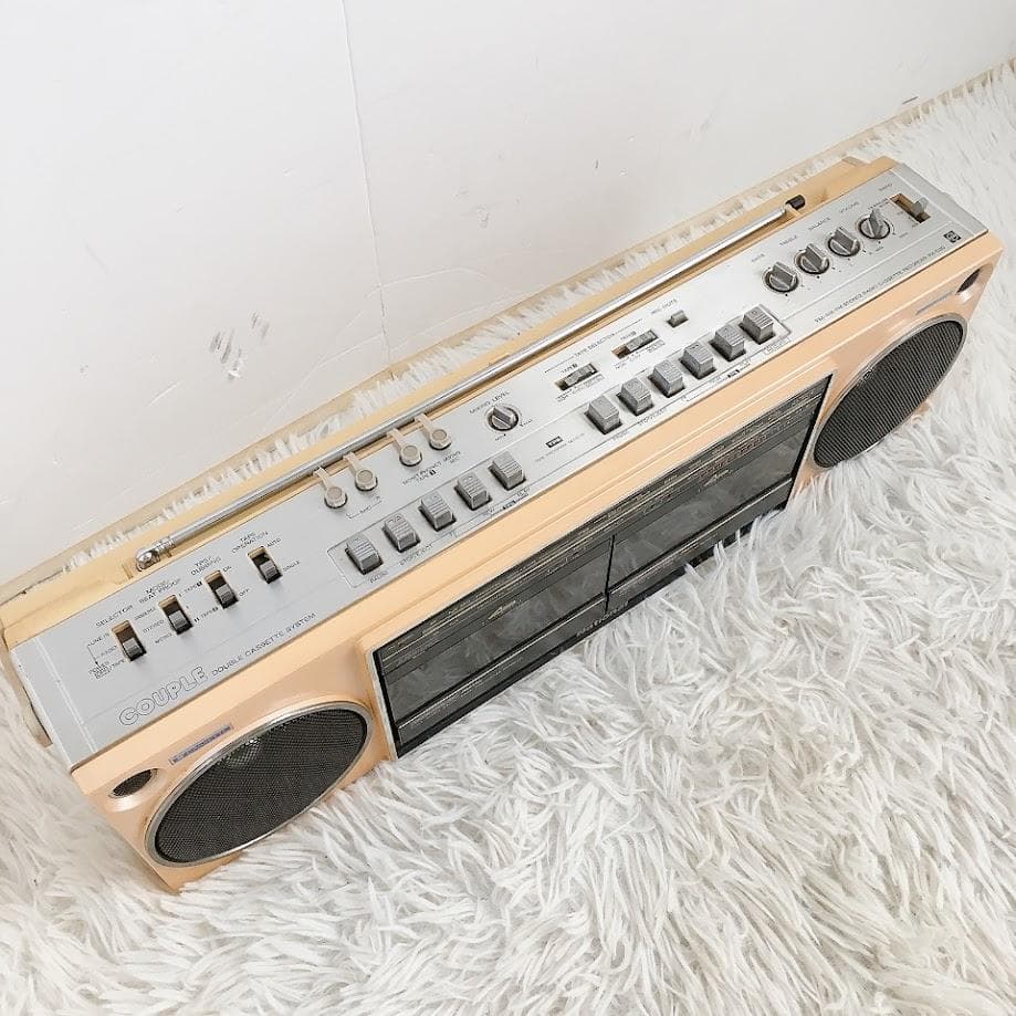 National RX-D30 ダブルラジカセ 当時物 昭和レトロ