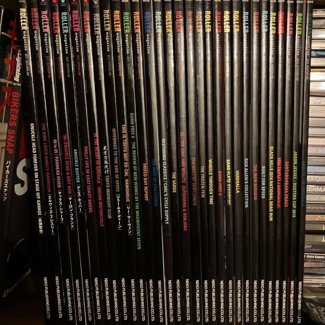 ROLLER magazine 1〜33号 ナックル インディアン ハーレー