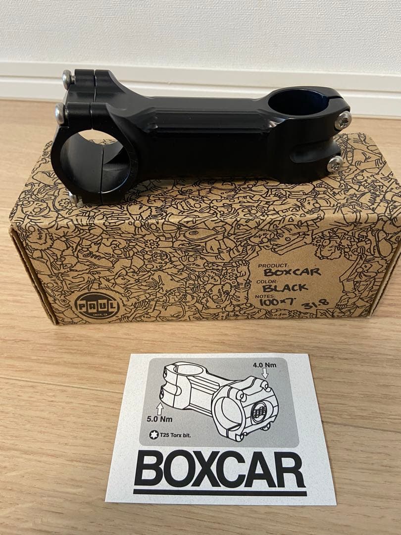 PAUL COMPONENT ポールコンポーネント BOXCAR ボックスカー