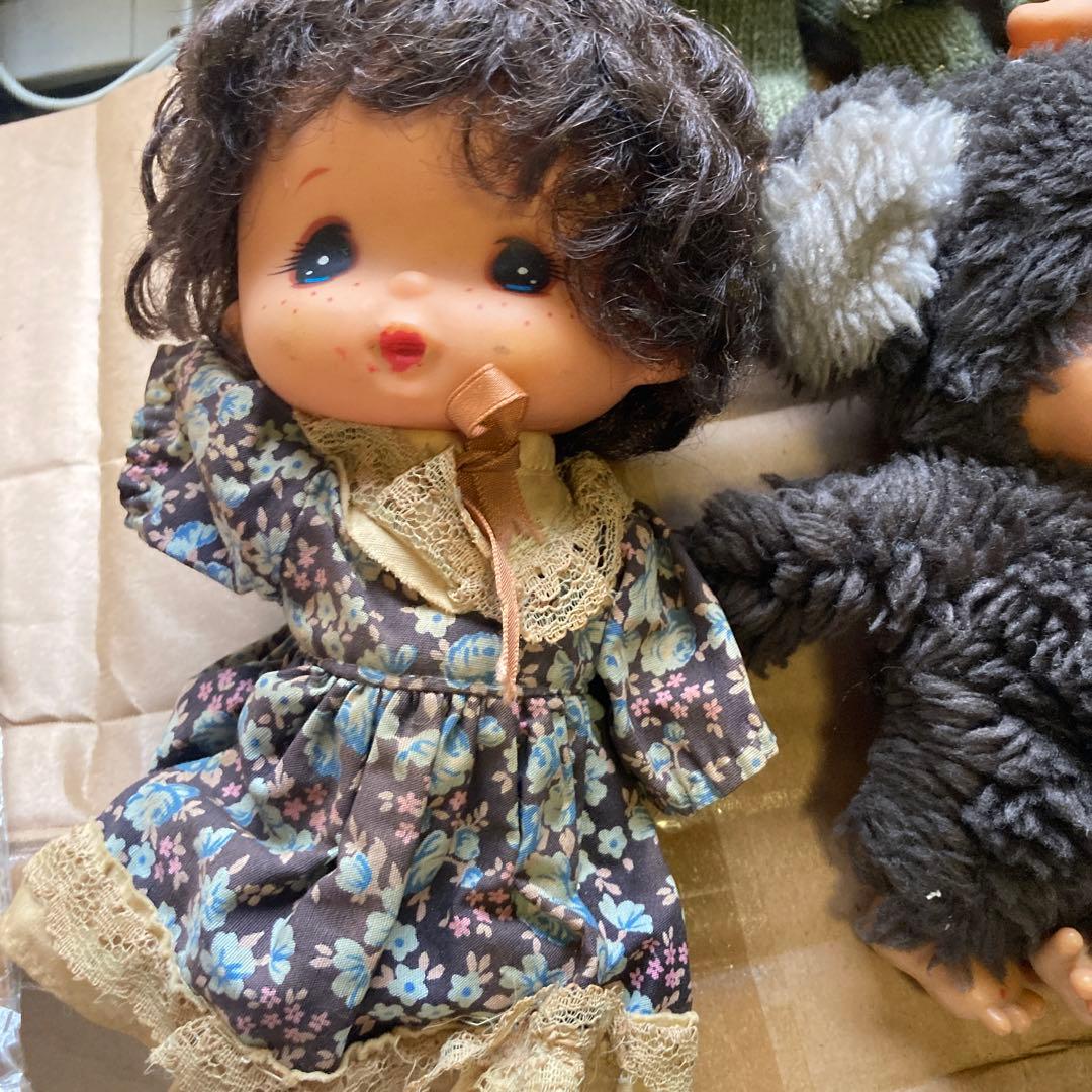 レトロ　ソフビ　モンチッチ他　人形まとめ売り