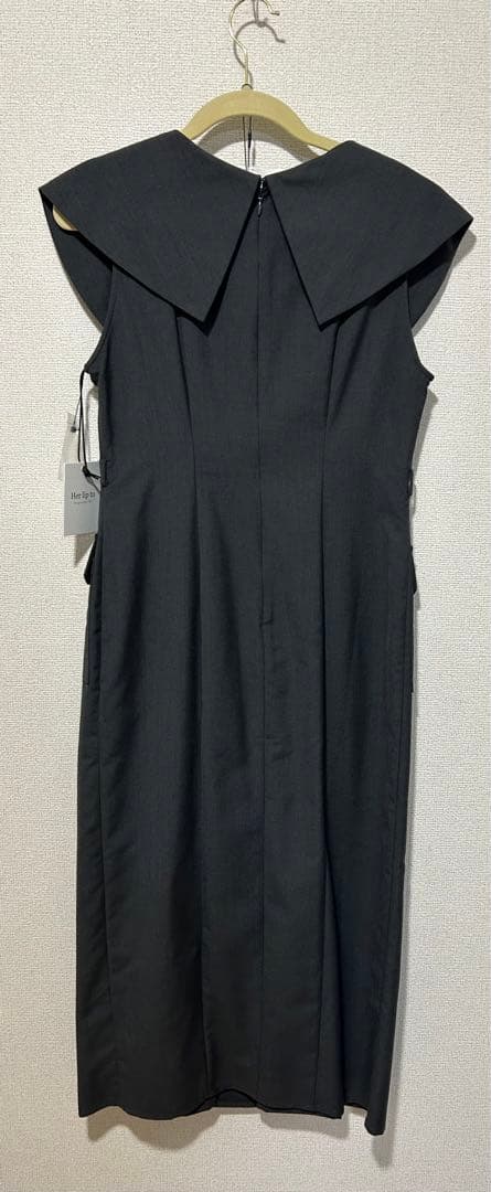 ワンピース Herlipto saint Charles Big Collar Dress