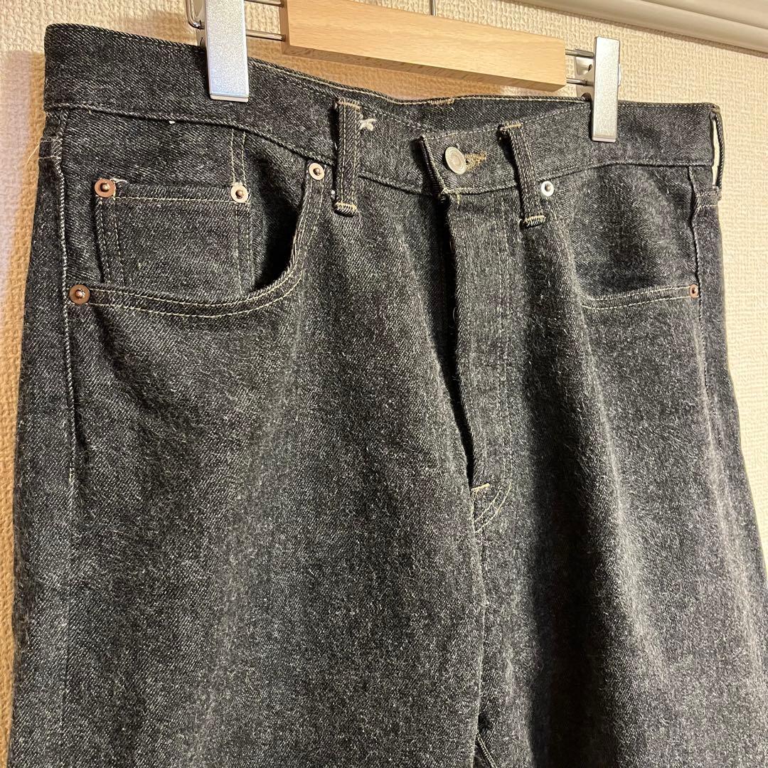 a.presse black washed denim アプレッセ　デニム