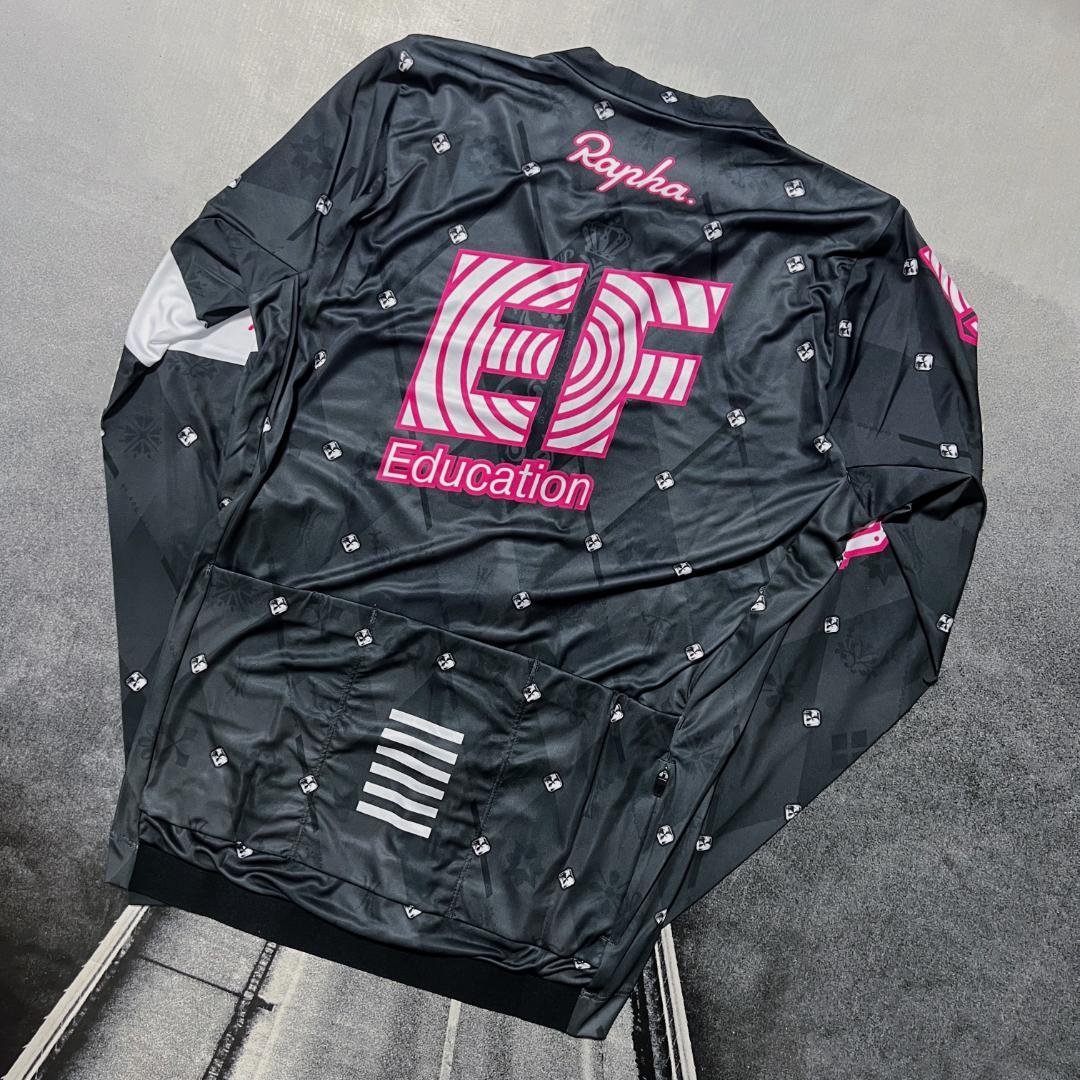 新品 Rapha EF プロチーム LS ライトウェイト ジャージ Mサイズ