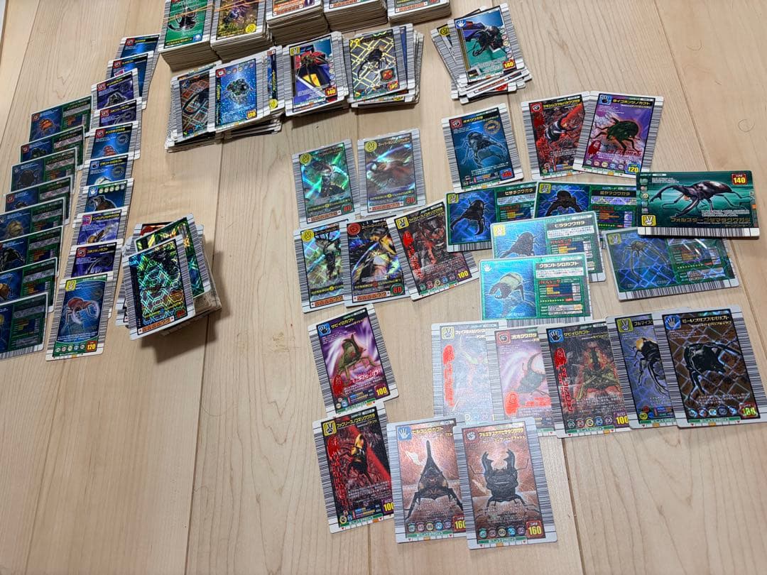 【約300枚】ムシキングカード　まとめ売り