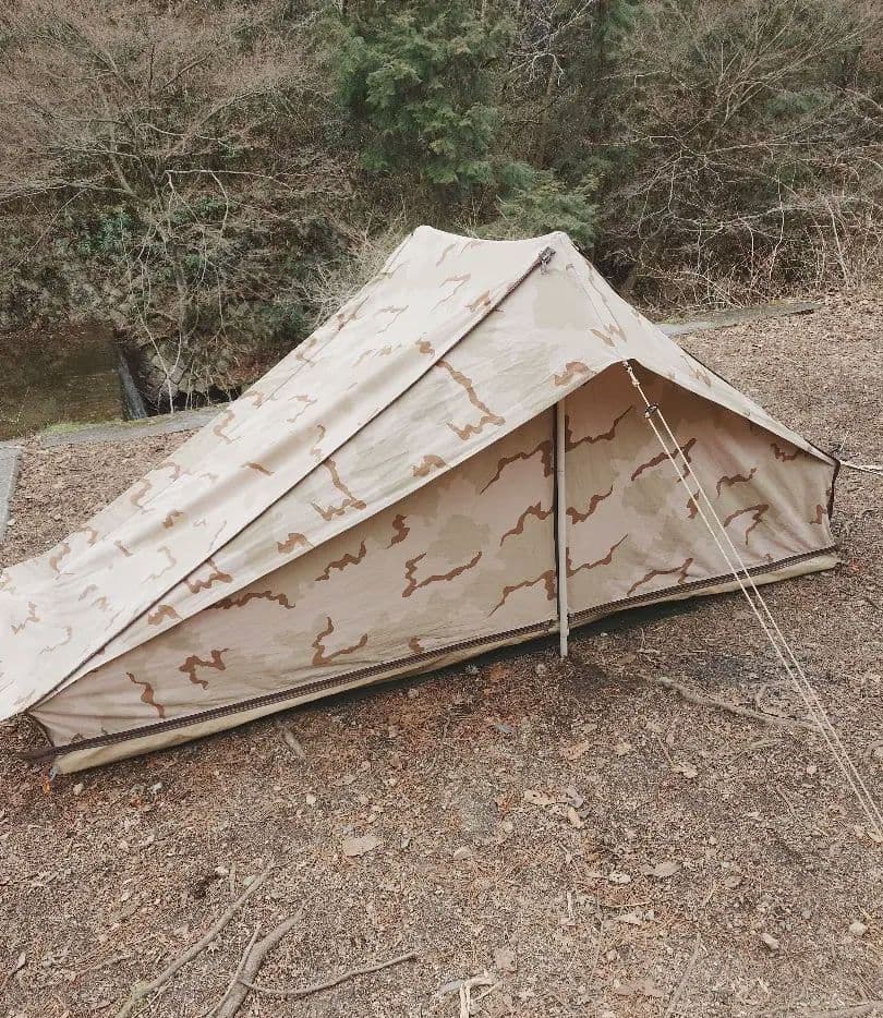 ダッチアーミーテント　デザートカモ