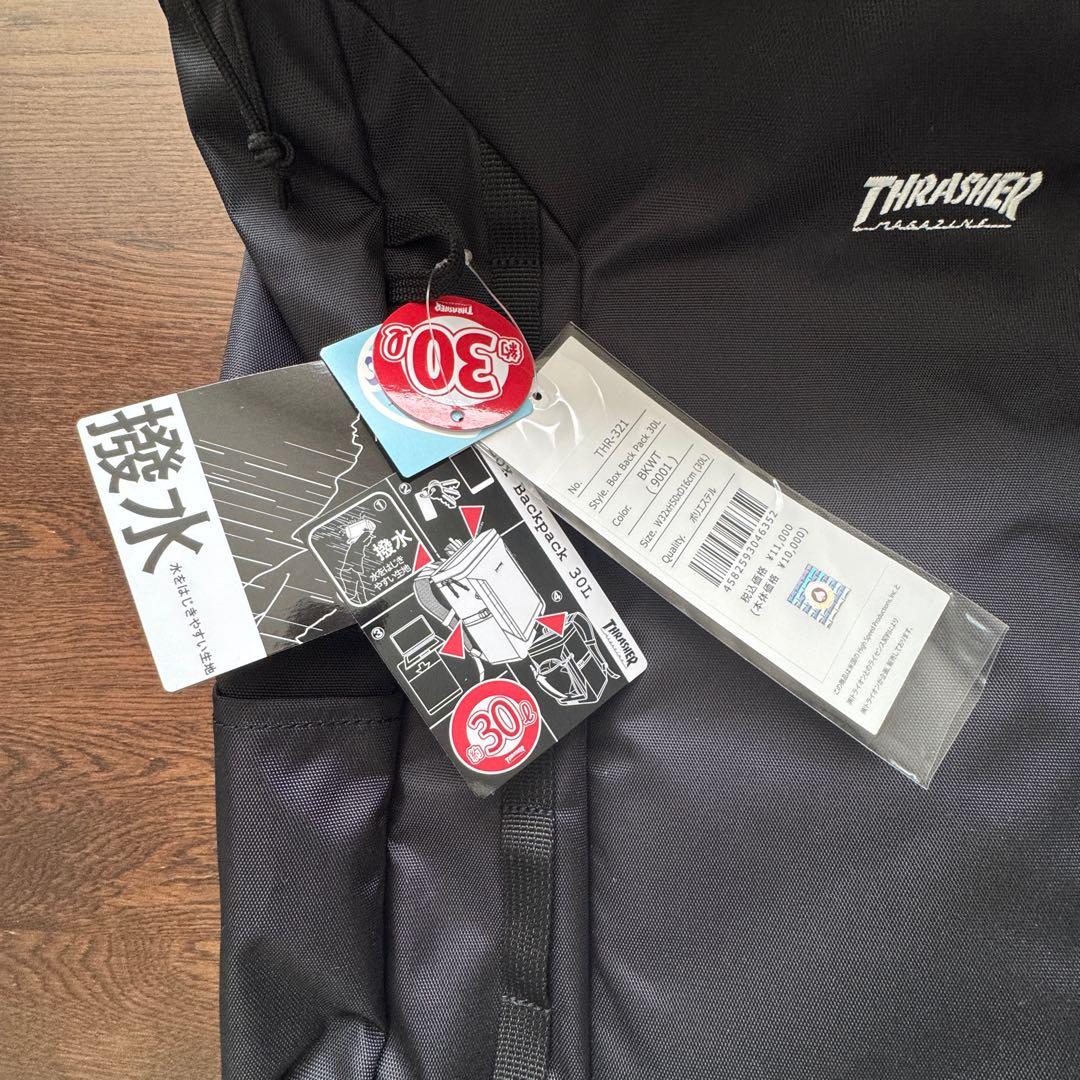 スラッシャー ランニングプッシュ リュック 30L 黒　ブラック