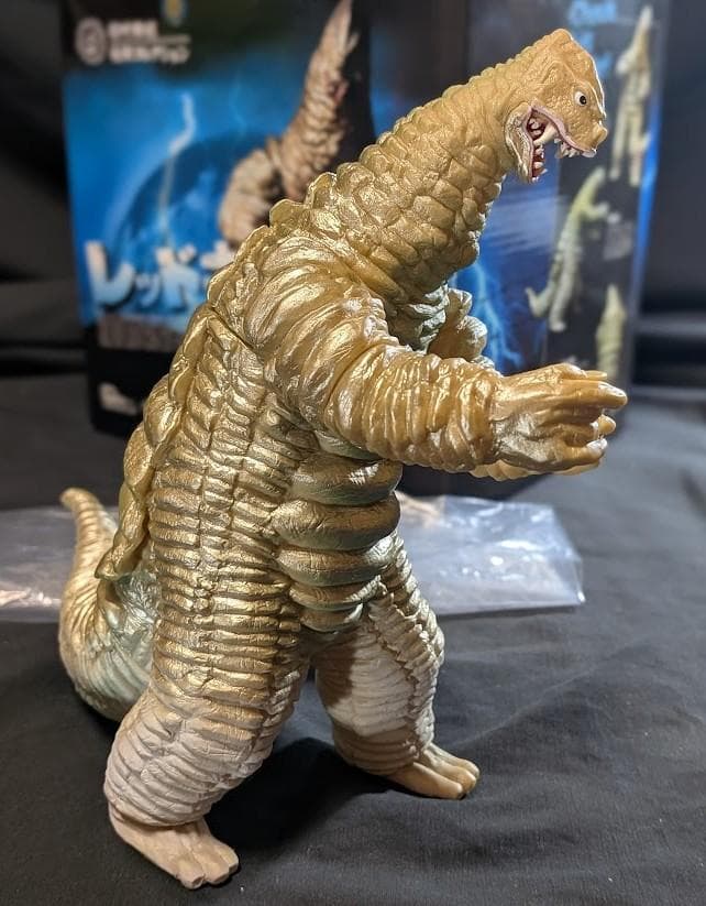 レッドキング二代目（CCP）佐竹雅昭コレクション・ソフビフィギュア外箱付