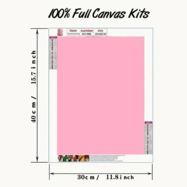 ぽにこ【A1429】ダイヤモンドアート　6点