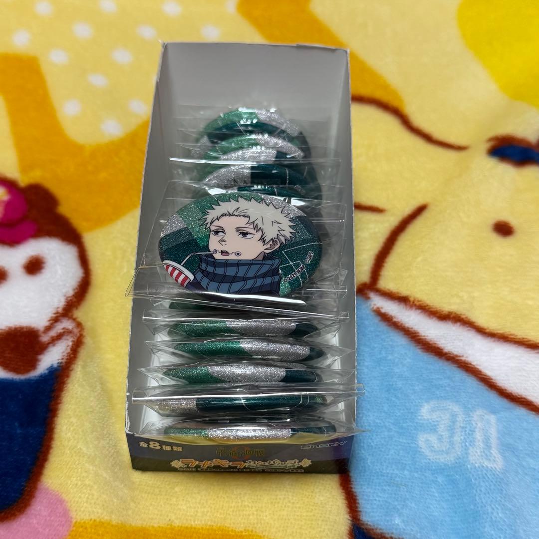 呪術廻戦０　ラメキラ缶バッジ　狗巻棘