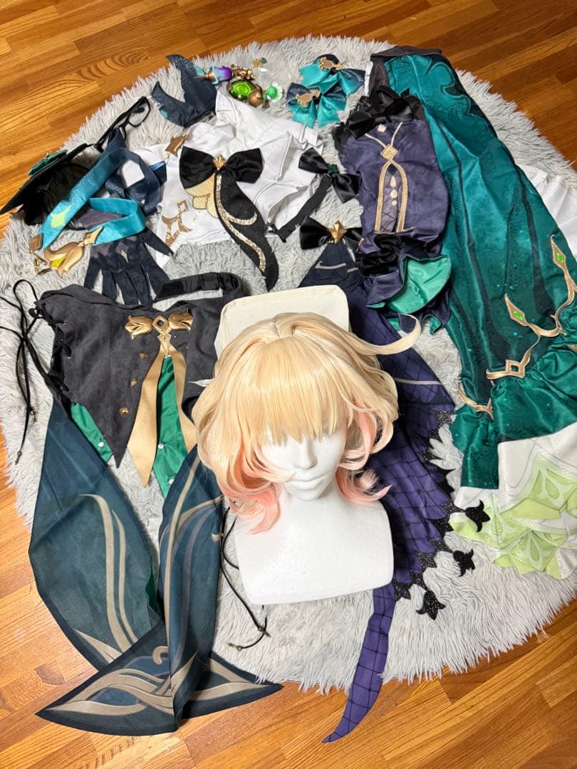 原神エミリエコスプレM 〜L衣装＋セット済ウィッグ