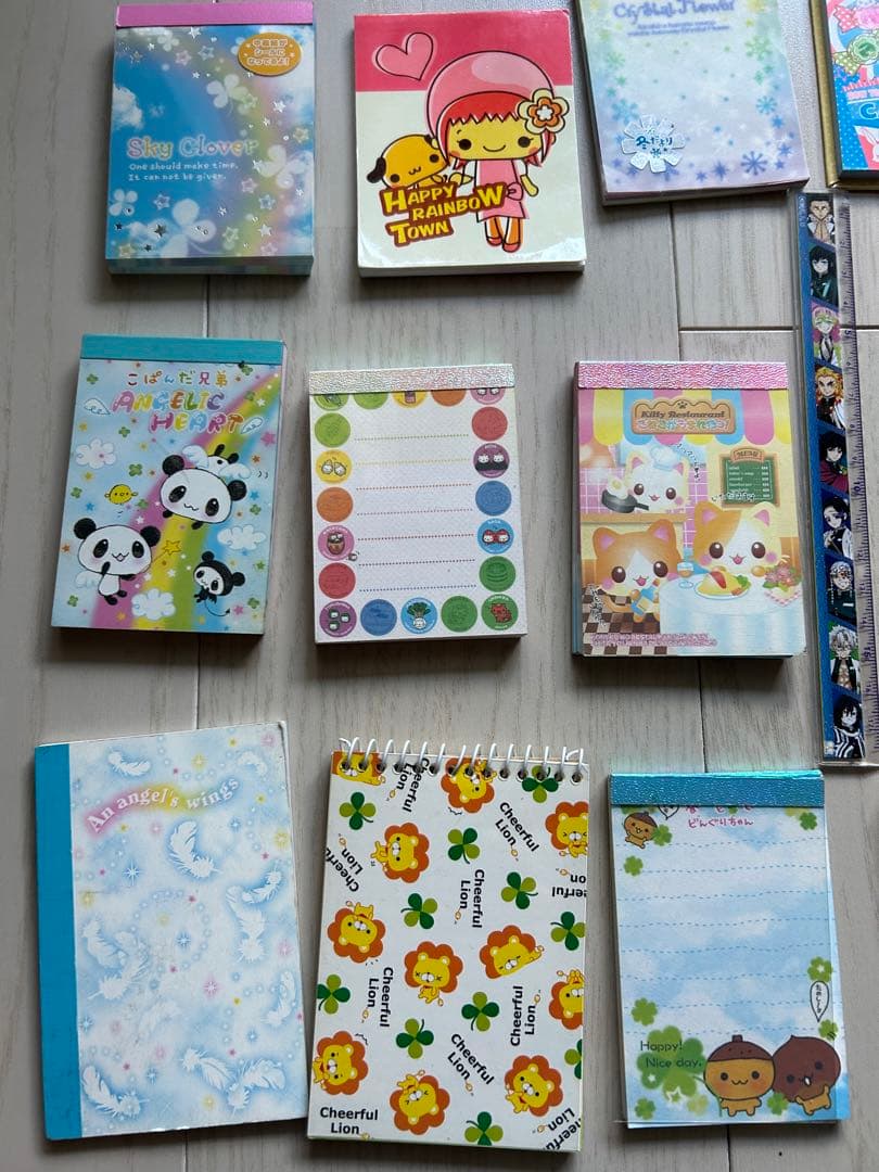 平成レトロ　メモ帳　ノート　えんじぇるにゃんこ　にゃんこ学校　まとめ売り