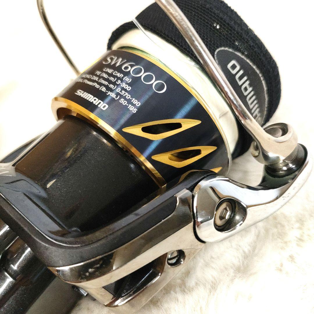 SHIMANO 13ステラSW6000HG リール　リブレ　パワーハンドル