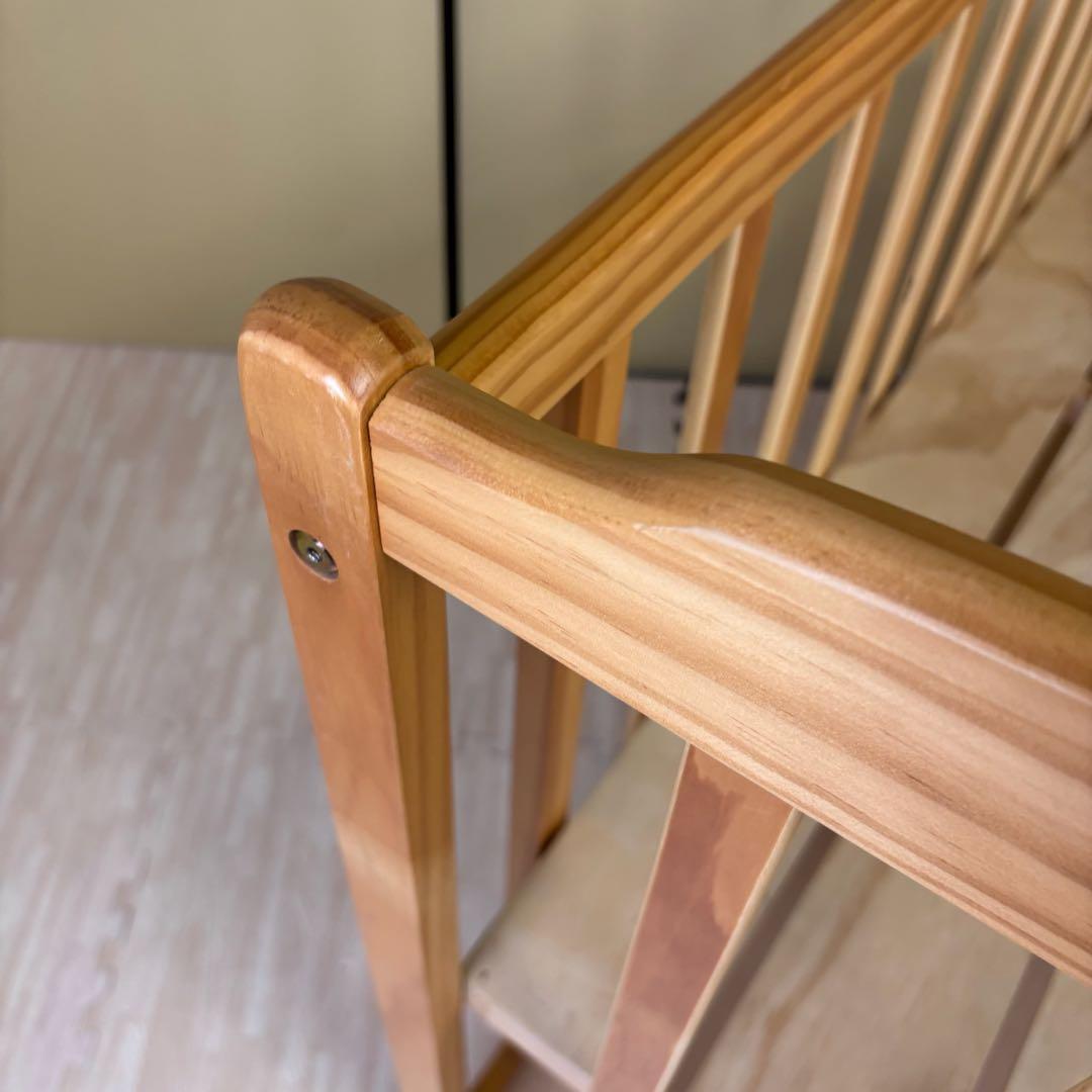 ☆除菌清掃済☆　☆美品☆　大和屋　ハイタイプ　すのこ床板　フロール　ナチュラル