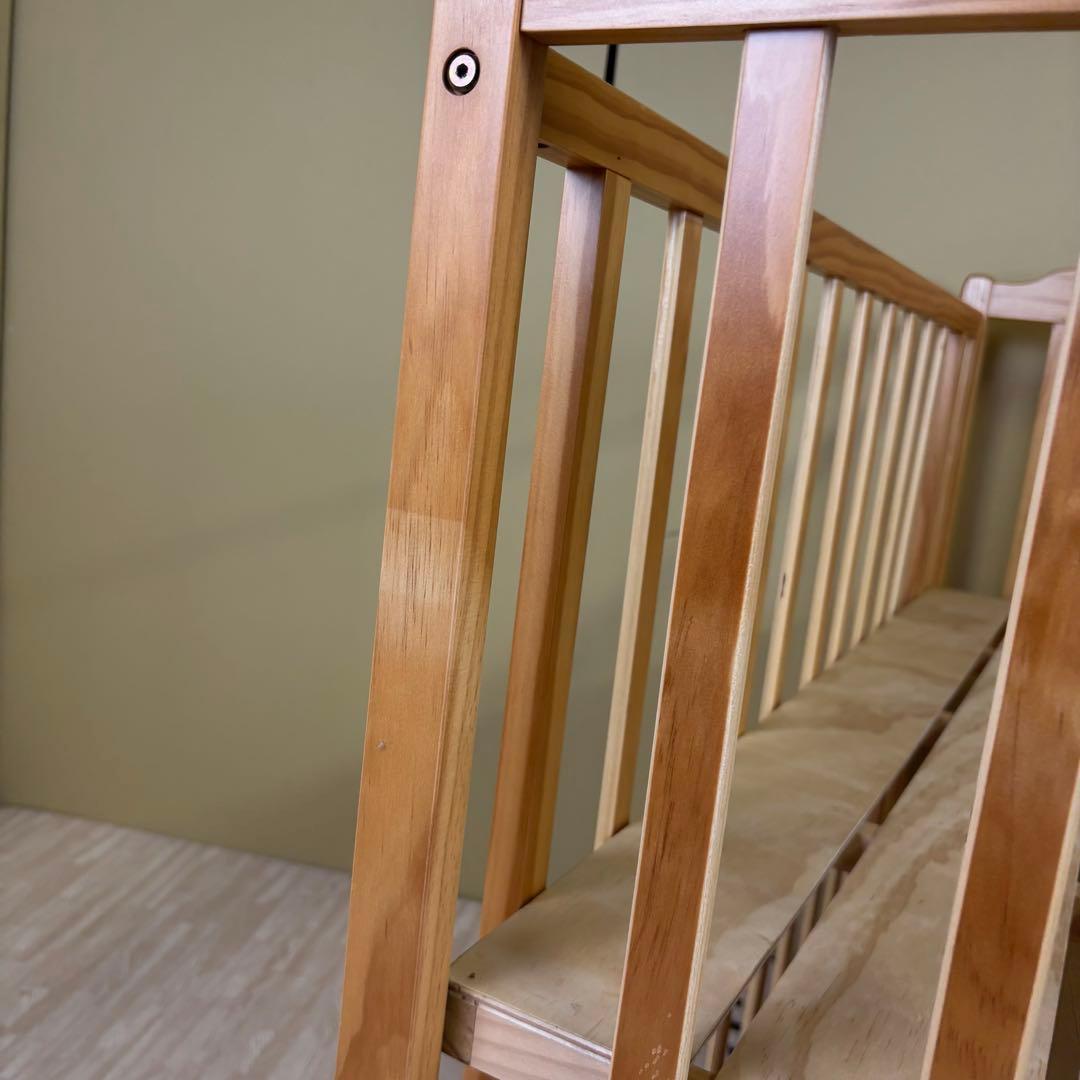 ☆除菌清掃済☆　☆美品☆　大和屋　ハイタイプ　すのこ床板　フロール　ナチュラル