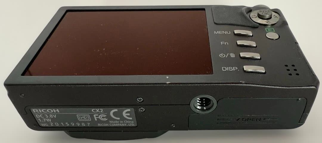 RICOH CX2 デジタルカメラ ブラック