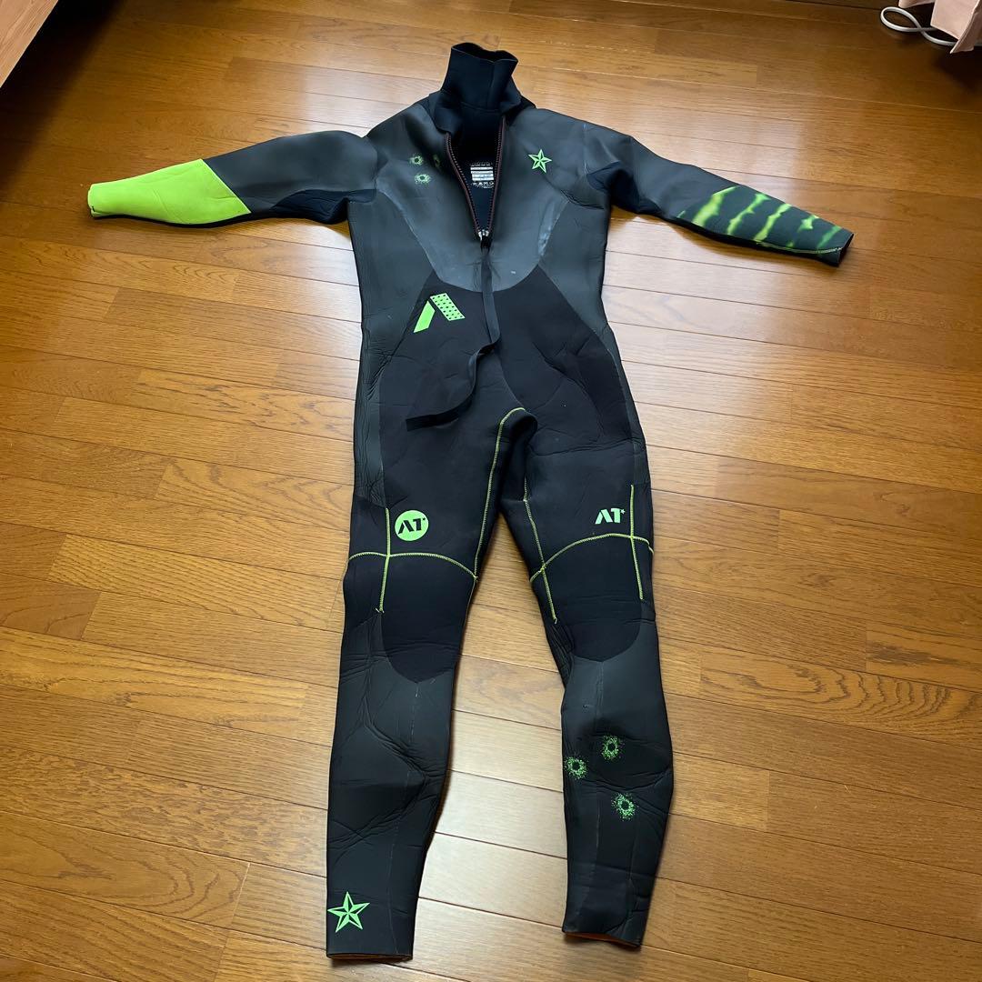 サーフィン用オーダーフルスーツ 冬用　ブラック