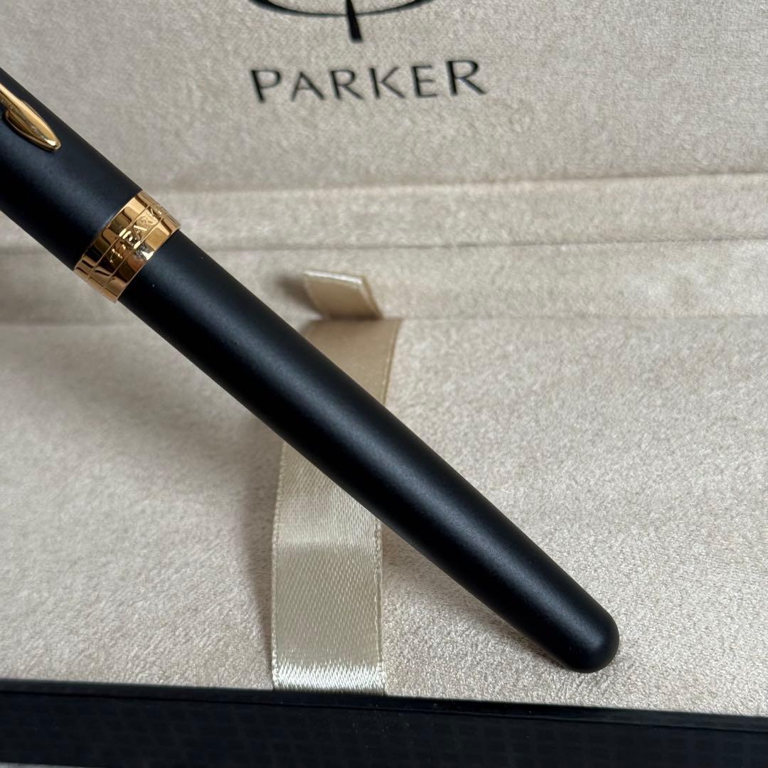 【未使用】パーカー ソネット 万年筆＆ボールペン セット マットブラックGT