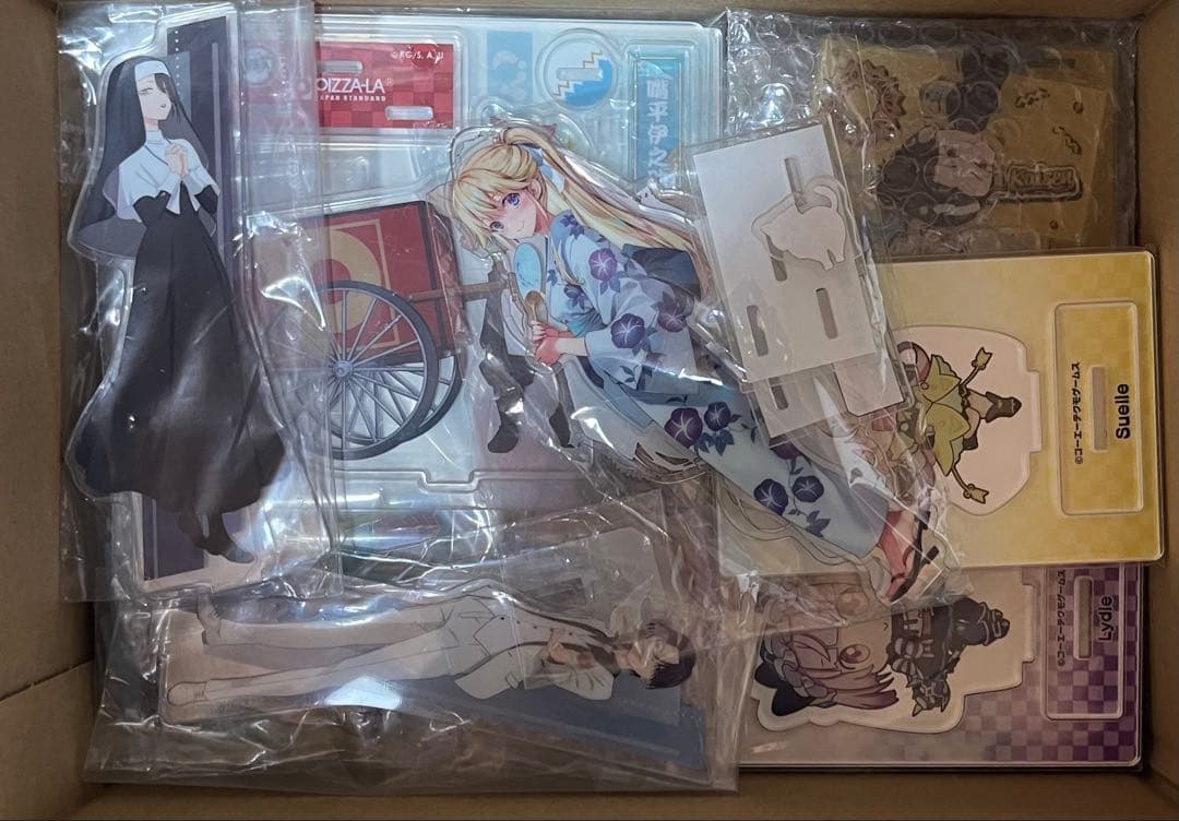 アニメグッズ　アクリルスタンドのみ　まとめ売り　80個以上　一箱限定