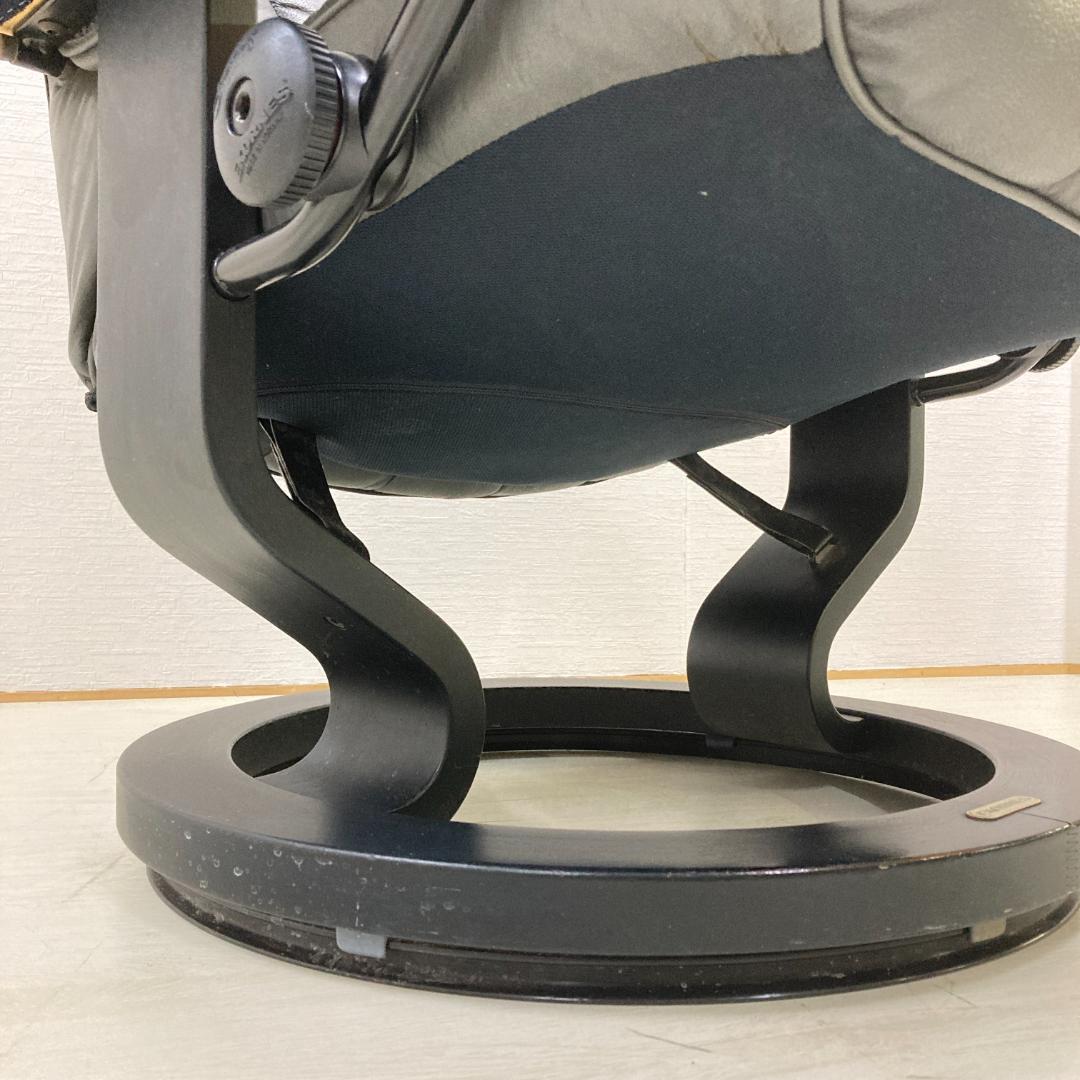 引き取りタロンエコーネス 　ストレスレスチェア　 オットマンセット