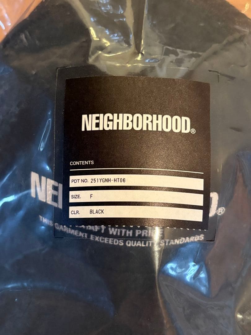 NEIGHBORHOOD MESH CAP メッシュキャップ　ブラック