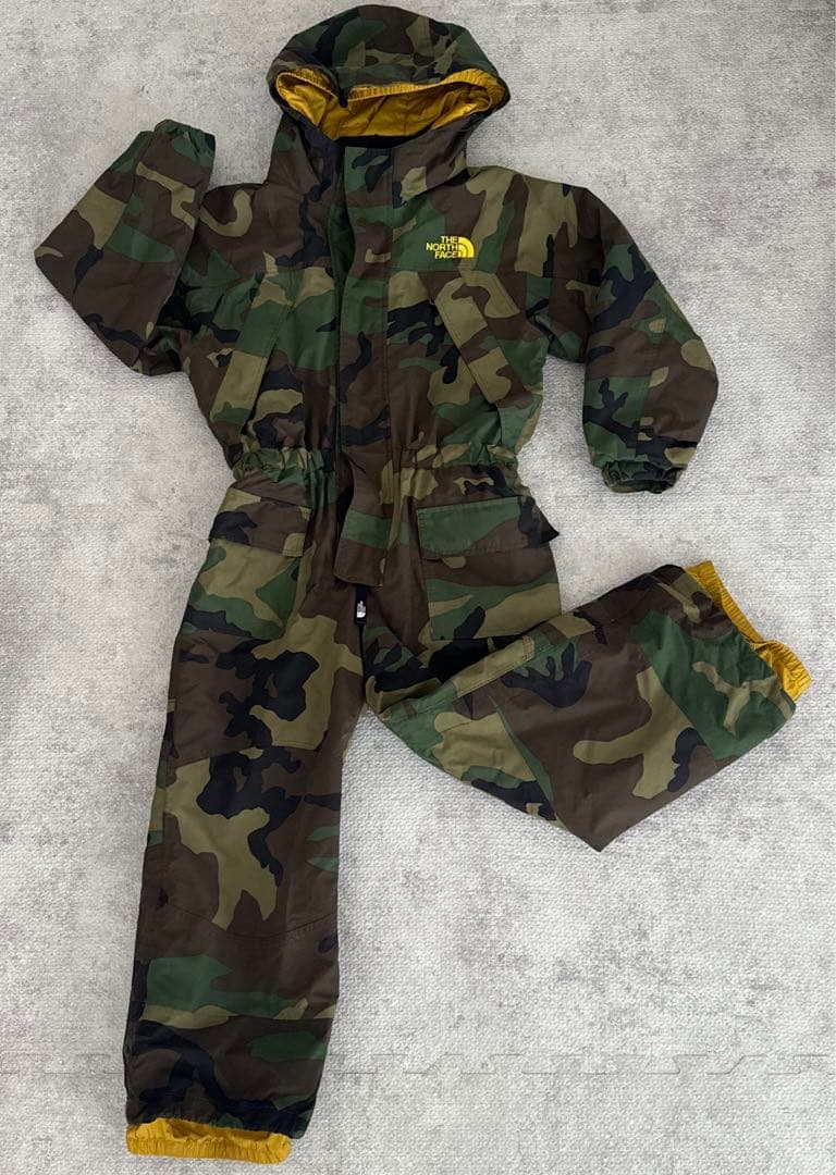 120 ノースフェイス　カモフラ