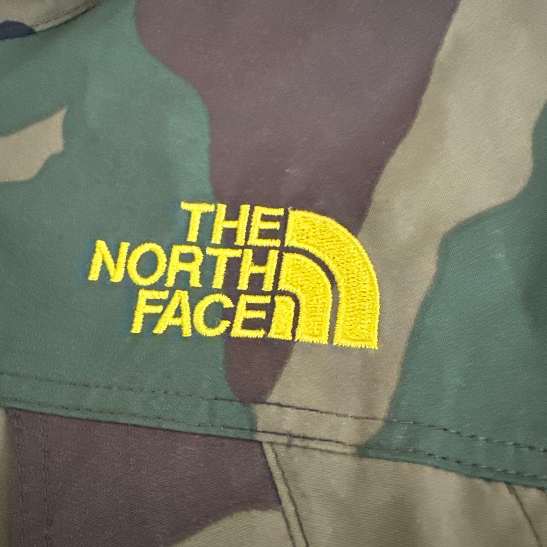 120 ノースフェイス　カモフラ