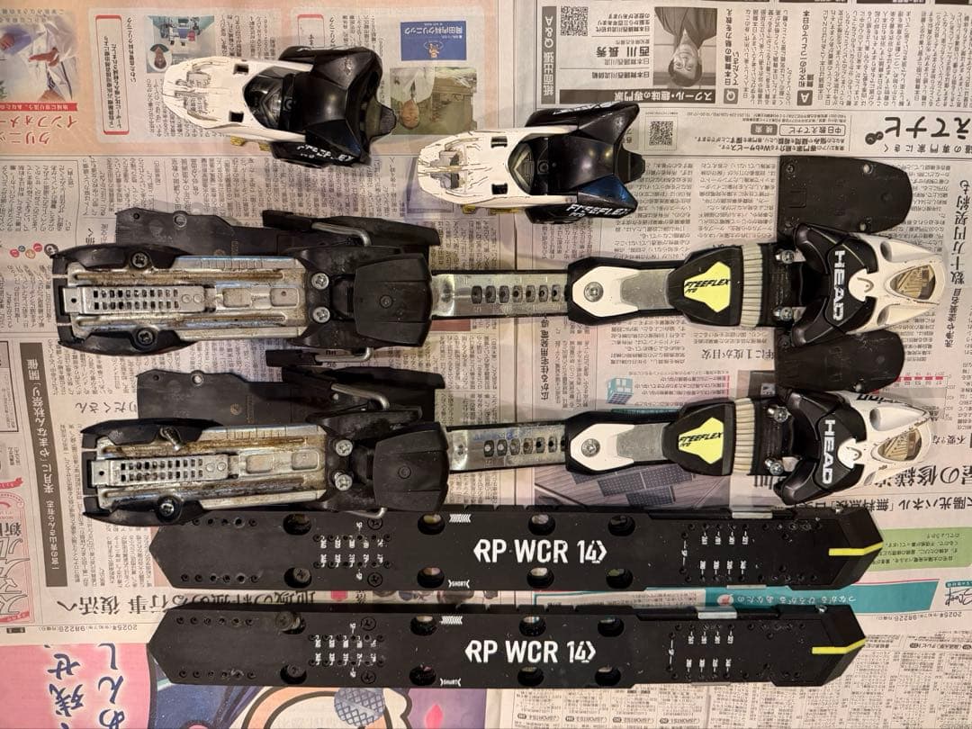 HEAD FREEFLEX PRO 14 ビンディング、プレート