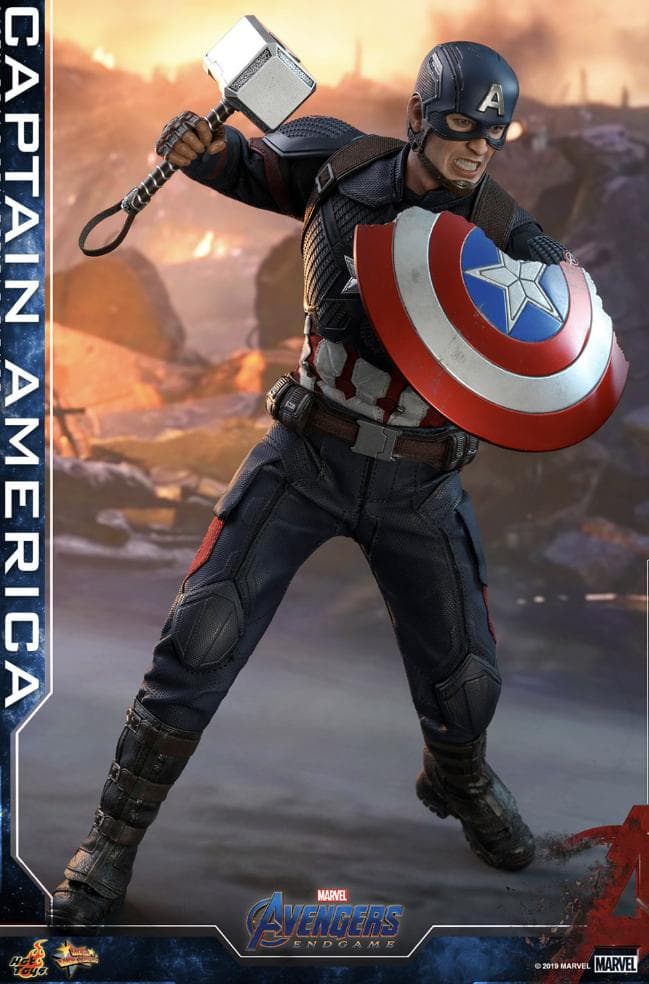【美品】　ホットトイズ キャプテンアメリカ アベンジャーズ エンドゲーム