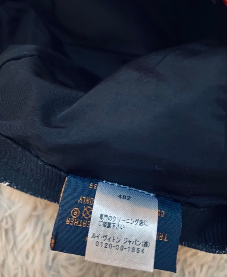 LouisVuitton ルイヴィトン フラワープリント デニム キャップ 帽子