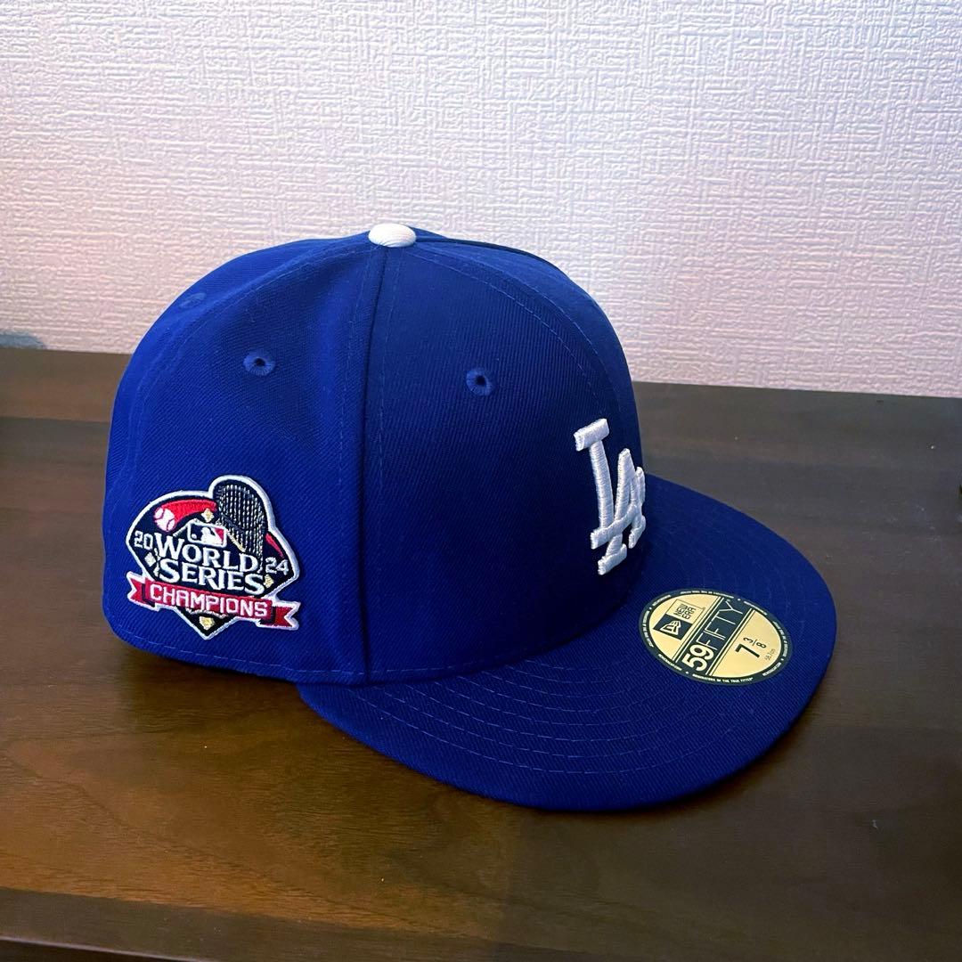 新品 刺繍入り ドジャース ワールドシリーズ 59FIFTY サイズ 7 3/8