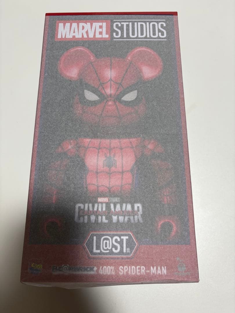 ゆ*き様 MARVEL 400% SPIDER-MAN CIVIL WAR ラス