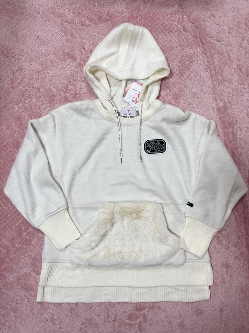 【Jun&Rope】ジュンアンドロペ ニット パーカー ゴルフ☆新品タグ付