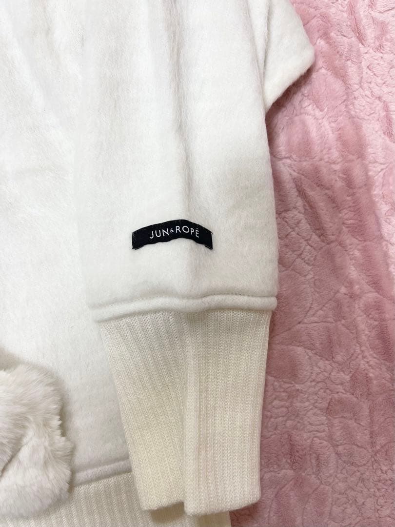 【Jun&Rope】ジュンアンドロペ ニット パーカー ゴルフ☆新品タグ付