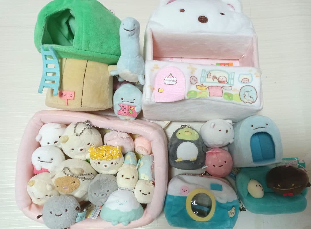 すみっコぐらし ぬいぐるみ マスコット ハウス 等まとめ売り