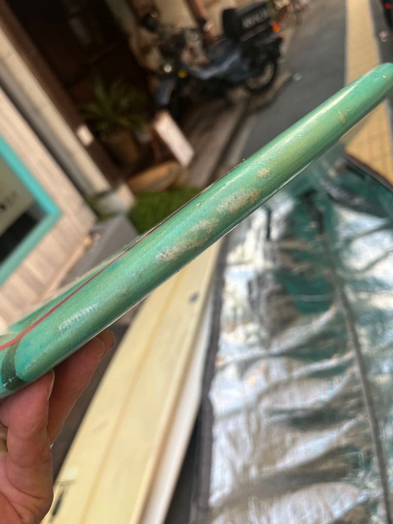 SFサーフボード マメ増田さんハンドシエープ9.5ロングボード