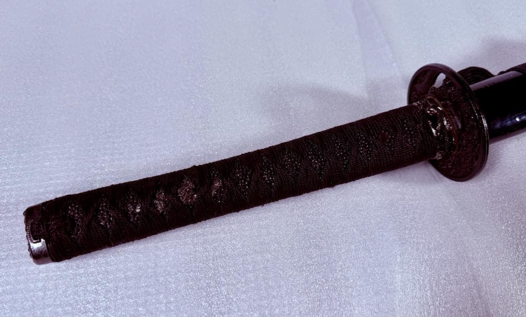 模造刀 黒 美品 波紋 太刀 コスプレ M2