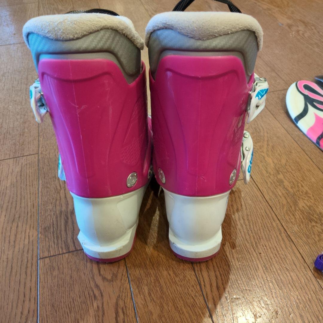 送料無料 K2 112cm ガールズ用スキーセット。ノルディカ20cmブーツ