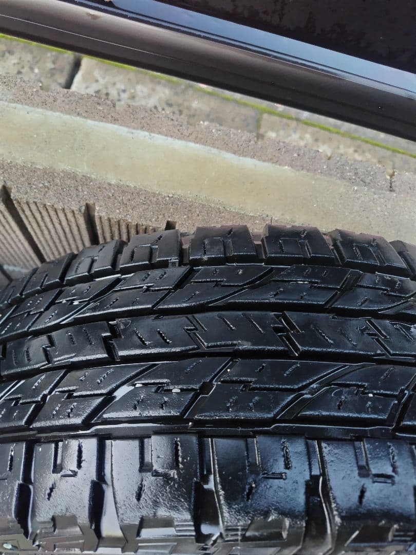 美品 アルミ 16インチ ヨコハマ ジオランダー AT 215 65 16