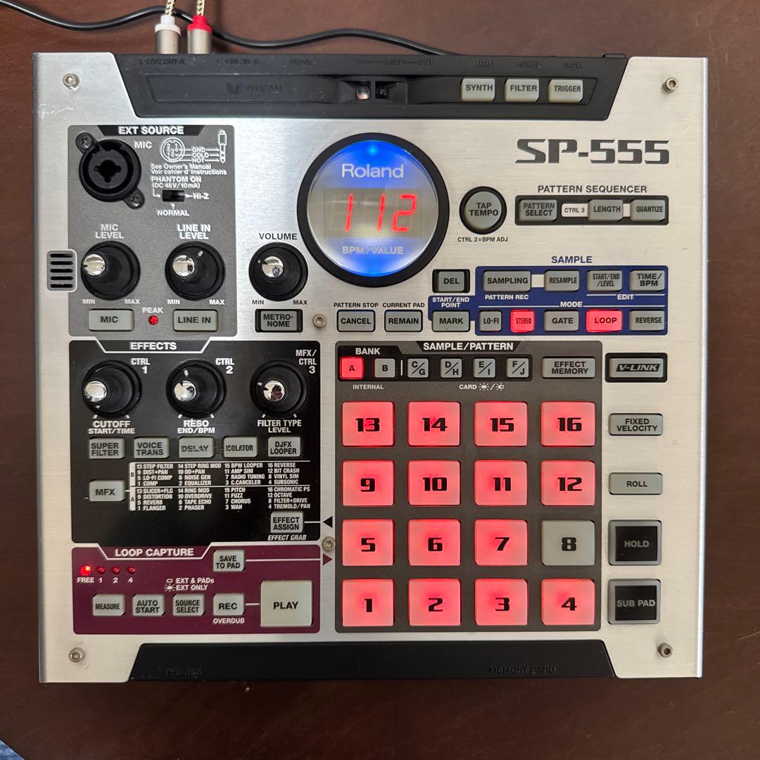 DJ機材 Roland SP-555