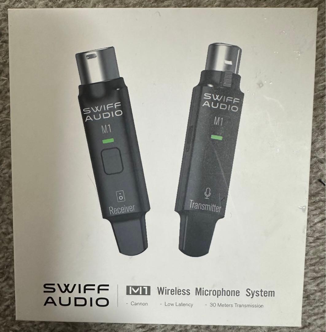 Swiff Audio M1 マイクロフォン用ワイヤレスシステム