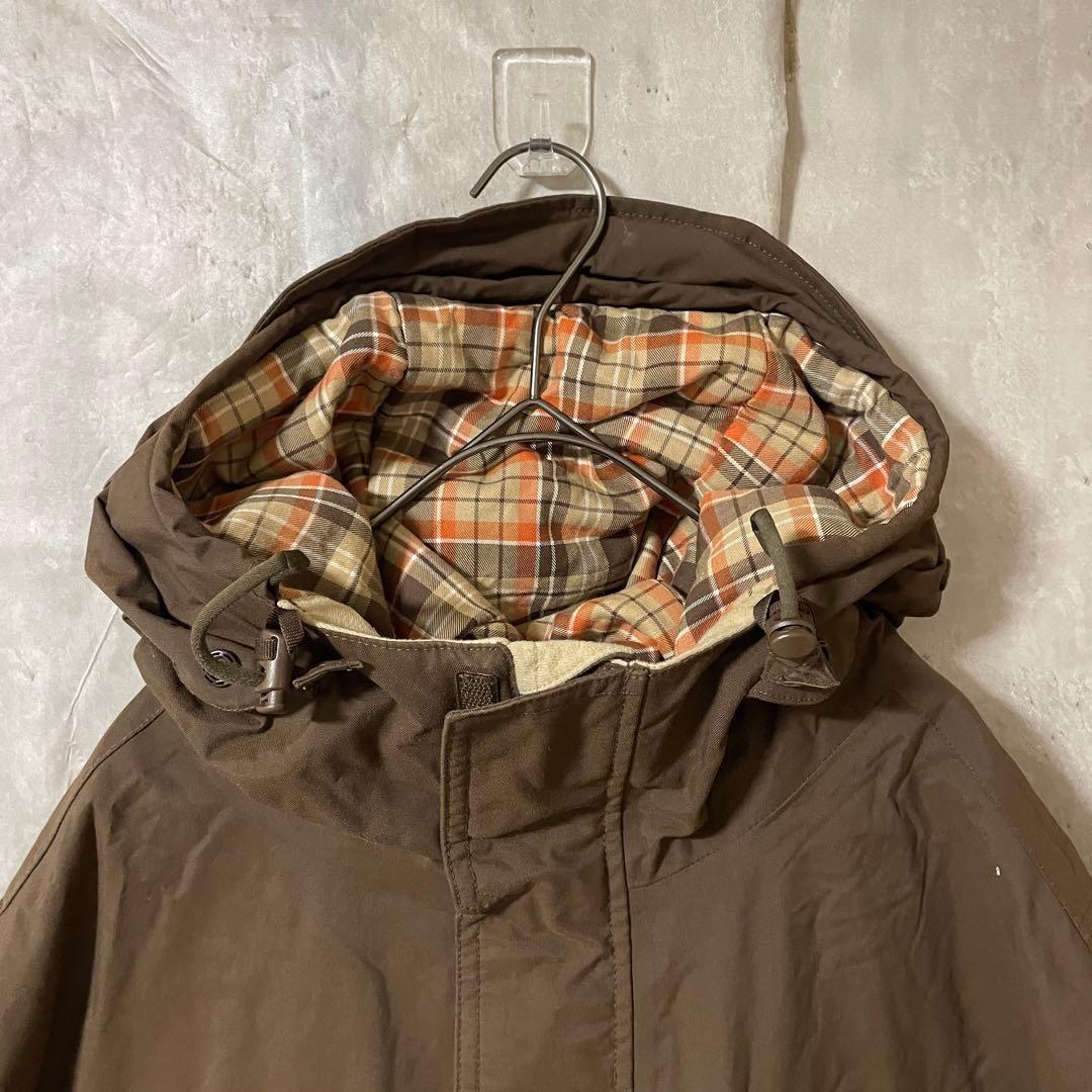 Burtonバートンスキーウェアスノーボードジャケットパーカーフード茶色ブラウン