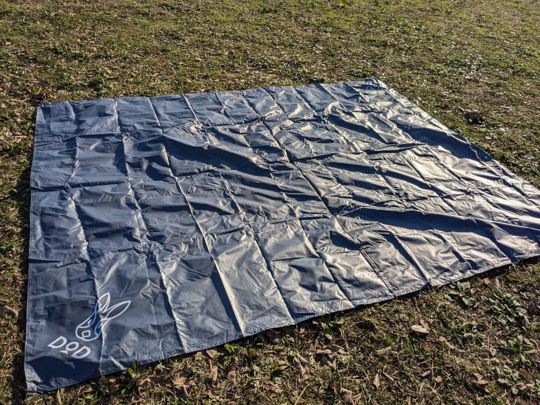 DOD　ザ・ワンタッチテント(L)　別売りグランドシート、MAT5付き